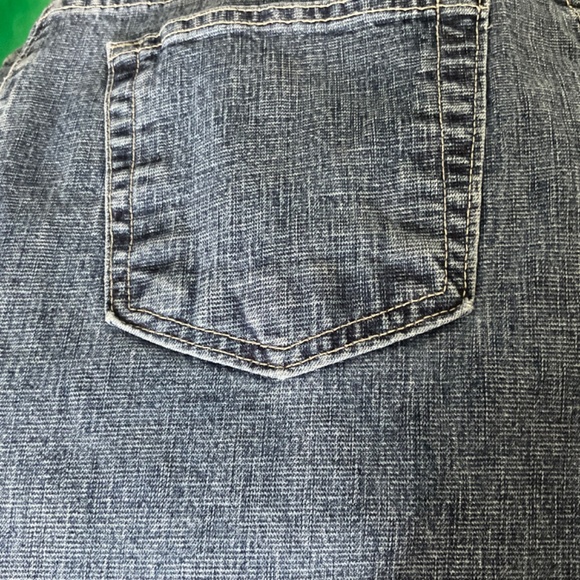 Point Zero Men’s Denim Jeans Stretch Cotton Straight Leg Zipper Fly 33 x 33.5” - Picture 6 of 10